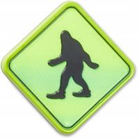Crocs Przypinka Ozdoba Pin Jibbitz Do Butów Reflective Sasquatch Crossing