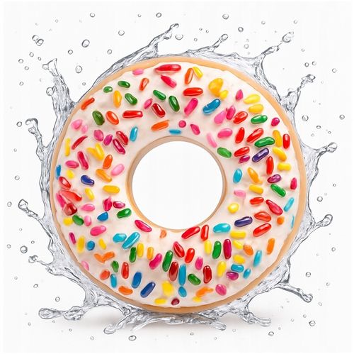 Koło do Pływania na Plażę Dmuchane Kółko do Pływania nad Wodę 99cm INTEX na Arena.pl