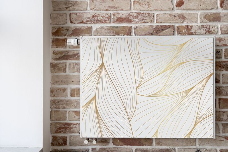 MASKOWNICA Magnetyczna Grzejnika Liście Styl Line-art 80cm x 60cm zdjęcie 6