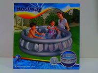 Basen srebrny dmuchany 157X41 B51080 50168