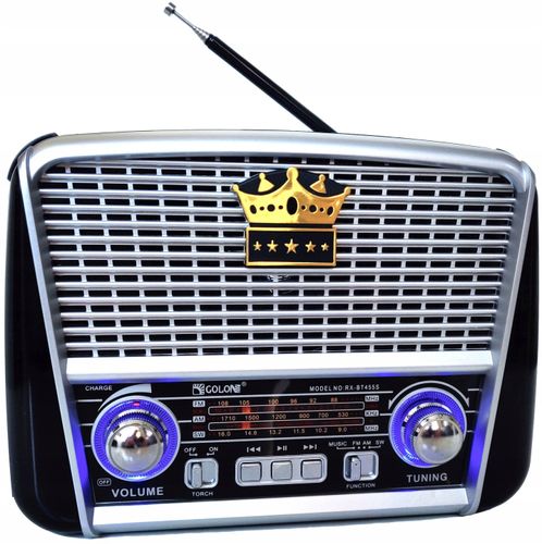 RADIO RETRO PRZAENOŚNE KUCHENNE SOLAR BLUETOOTH AKUMULATOR USB na Arena.pl