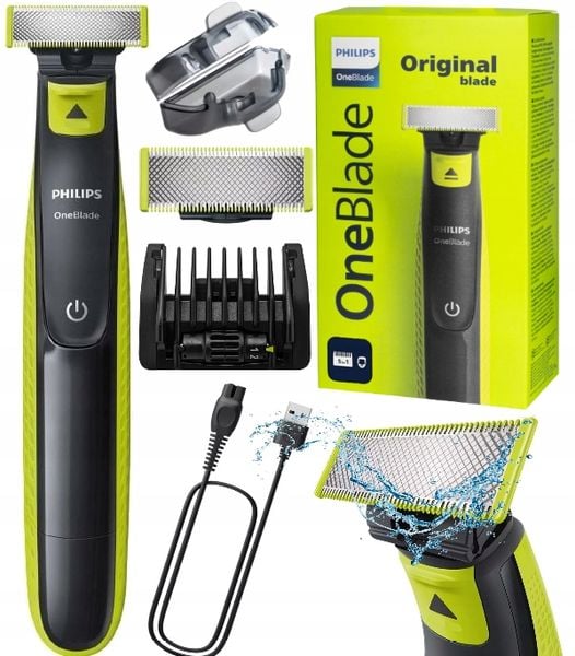 GOLARKA PHILIPS ONE BLADE DO ZAROSTU DWUSTRONNA TRYMER DO GOLENIA ONEBLADE zdjęcie 1