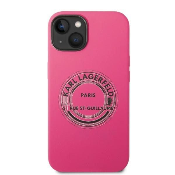 Etui Karl Lagerfeld do iPhone 15 Plus, iPhone 14 Plus, Różowy zdjęcie 3