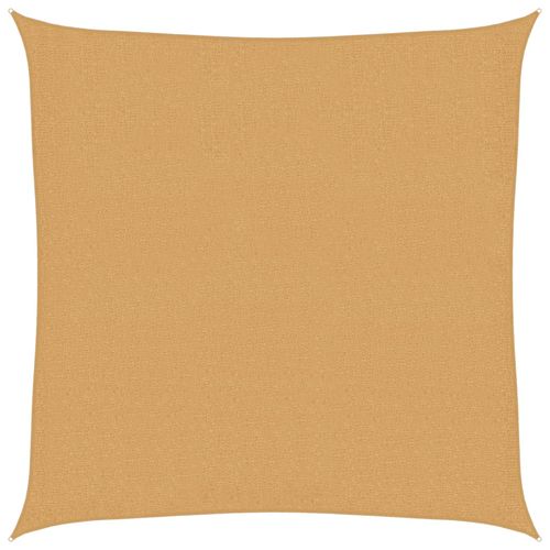 Żagiel przeciwsłoneczny, 160 g/m², piaskowy, 3x3 m, HDPE na Arena.pl