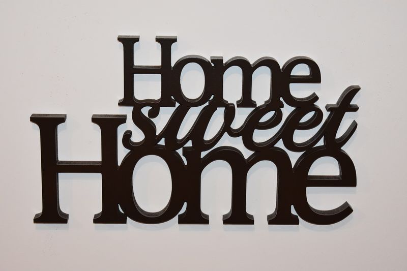 Napis 3D  HOME sweet HOME na Arena.pl
