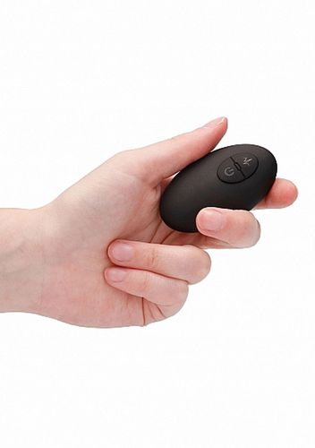 Remote Controlled E-Stim & Vibrating G/P-Spot Vibrator - Black na Arena.pl