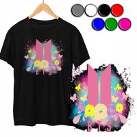 KOSZULKA DZIECIĘCA T-SHIRT Z NADRUKIEM - KPOP BTS ARMY PREZENT - XS 110-116