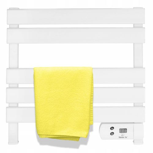 MAŁY GRZEJNIK ŁAZIENKOWY ELEKTRYCZNY drabinka suszarka timer BIAŁY 150W na Arena.pl