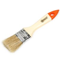 PĘDZEL MALARSKI DO MALOWANIA PŁASKI PROSTY PLASTIKOWA RĄCZKA 38mm