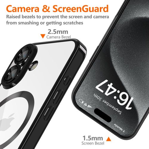 tech-protect magflex magsafe iphone 16 shiny black na Arena.pl