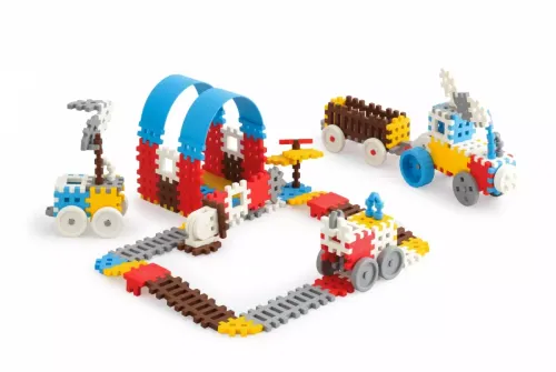 Klocki konstrukcyjne Mini Waffle (140 elementów), chłopięce na Arena.pl