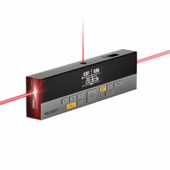 DWUSTRONNA MIARKA LASEROWA BLUETOOTH ZASIĘG 120M