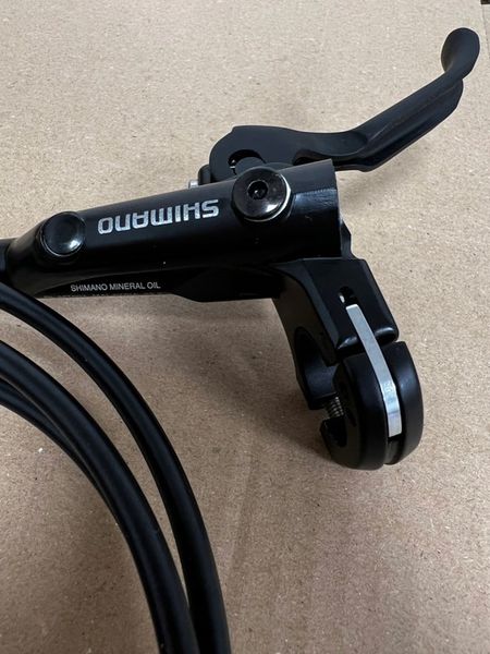 Hamulec hydrauliczny Shimano MT501 170 Tył zdjęcie 8