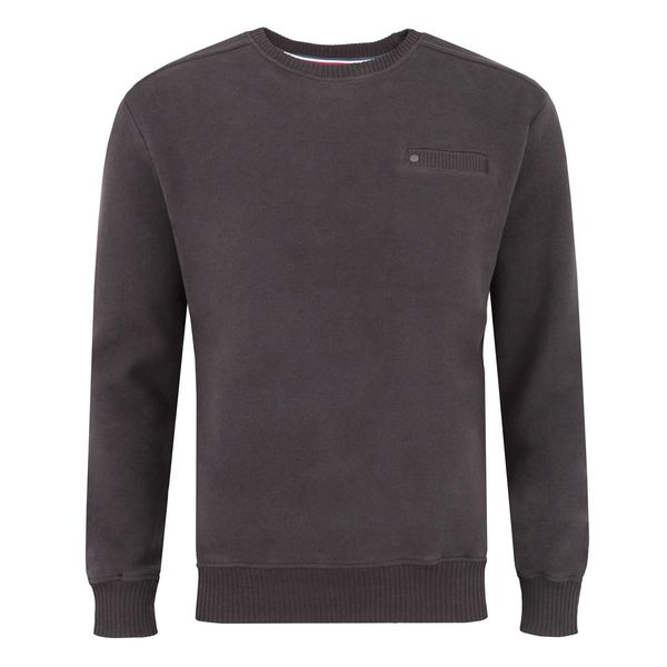 Sweter męski stalowy Amir Rozmiar - M zdjęcie 1