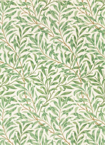 Plakat 13x18cm Willow Pattern 2, Morris Vintage do Salonu zdjęcie 1