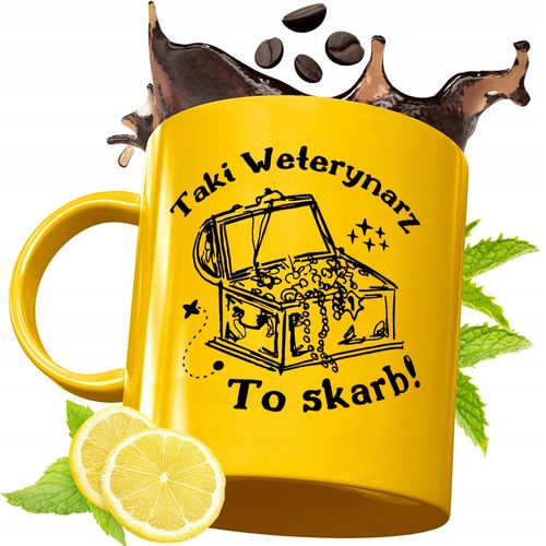 Złoty Kubek Premium Dla Weterynarza Prezent Z Nadrukiem Ze Zdjęciem na Arena.pl