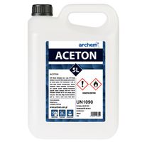 Aceton Techniczny 5L Odtłuszczacz Rozpuszczalnik Zmywacz do