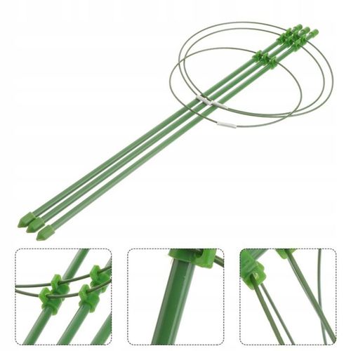 Podpórka do Kwiatów Podpora dla Roślin Doniczkowych na Kwiatka DUŻA 61cm 3x na Arena.pl