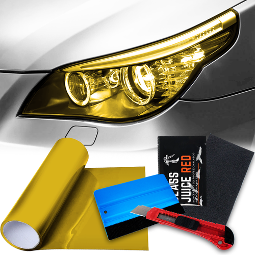 FOLIA DO PRZYCIEMNIANIA LAMP ŻÓŁTA + ZESTAW XXL na Arena.pl