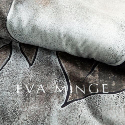 Pościel Daisy 160x200 + 2x 70x80 makosatyna stalowa Eva Minge na Arena.pl