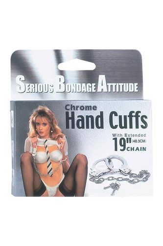 Chrome Handcuffs Metal Handcuffs W. Key na Arena.pl