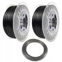 Filament Devil Design plastik do drukarki 3d PETG 2kg Black Czarny + GRATIS