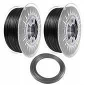 Filament Devil Design plastik do drukarki 3d PETG 2kg Black Czarny + GRATIS