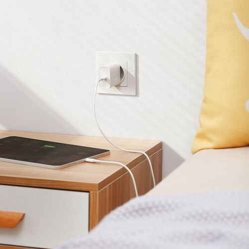 Szybka ładowarka sieciowa USB-C Power Delivery 30 W Quick Charge 4.0 biały na Arena.pl
