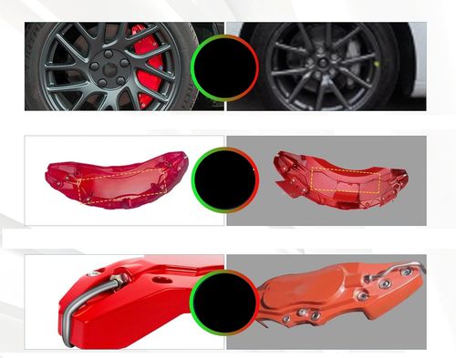 Nakładki na zaciski hamulcowe Tesla Model 3 Highland 2024 18/19" 4 szt. na Arena.pl