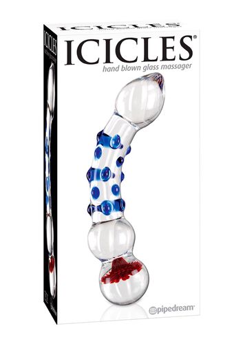 dildo-icicles no 18 - hand blown massager na Arena.pl