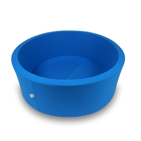 Suchy basen 110x40cm niebieski bez piłek zdjęcie 1