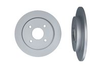 TARCZA HAMULCOWA TYŁ 253X10 P FORD FIESTA 2011 2012 2013 2014 2015 2016