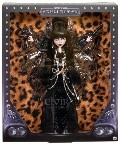 Monster High Elvira Mistress of the Dark Lalka kolekcjonerska Skullector na Arena.pl