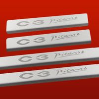 Listwa progowa CITROEN C3 PICASSO Stal nierdzewna 304 mat 4szt