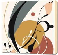 Obraz 70x70cm Taneczne Echa