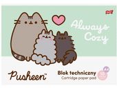 BLOK TECHNICZNY A4 10 KARTEK PUSHEEN ST.MAJEWSKI 190g/m2 HIT
