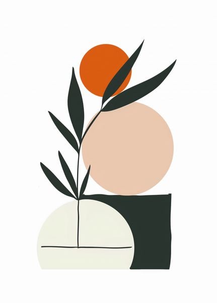 Plakat 39,5x55cm Kompozycja Natury zdjęcie 1