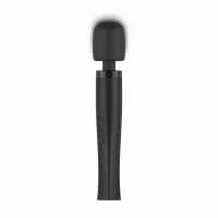 mymagicwand wand vibrator large czarny - 42 tryby, wodoodporny