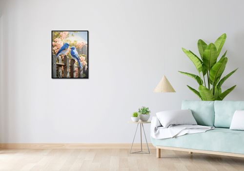 Plakat 50x65cm Wiosna u Bram na Arena.pl