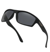 Okulary sportowe czarne polaryzacyjne uniwersalne damskie męskie