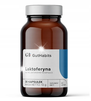 GutHabits Laktoferyna 100mg z witaminą C 30 kapsułek ODPORNOŚĆ