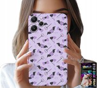 ETUI DO XIAOMI REDMI 12 4G - MODNE WZORY WIDŁY SERCA KOKARDKI KOKARDA