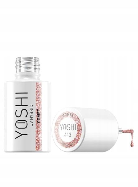 YOSHI Lakier hybrydowy Comet 6ml – 413 zdjęcie 3