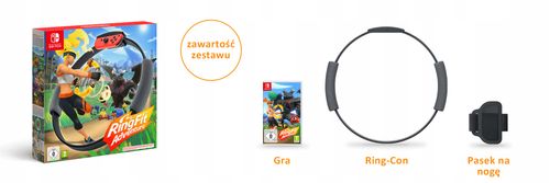 Gra Nintendo Switch Ring Fit Adventure na Arena.pl