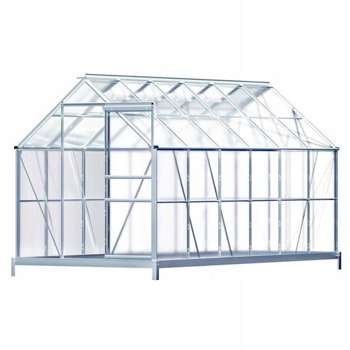 SZKLARNIA OGRODOWA z fundamentem 3x6 3,7 x 1,9m 7m2 ogród POLIWĘGLAN MOCNA na Arena.pl
