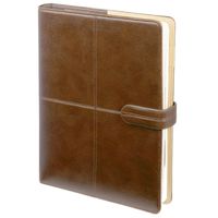 okładka kalendarz tygodniowy a-4 kolekcja york ciemny brąz ktp-16yb/brc/p