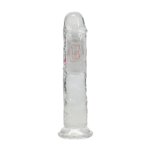 realrock led wibrujący model prosty 18 cm transparentny na Arena.pl