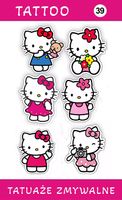 Tatuaże zmywalne Hallo Kity
