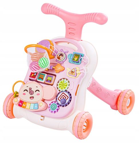 CHODZIK PCHACZ INTERAKTYWNY STOLIK EDUKACYJNY Jeździk Grający DLA DZIECI na Arena.pl