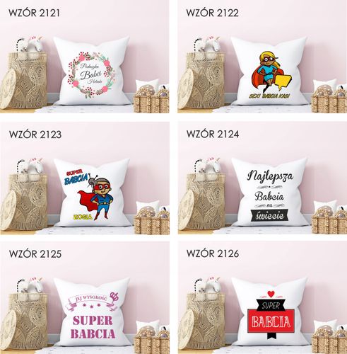 Poduszka z nadrukiem Prezent dla dziadka z klasą na Arena.pl